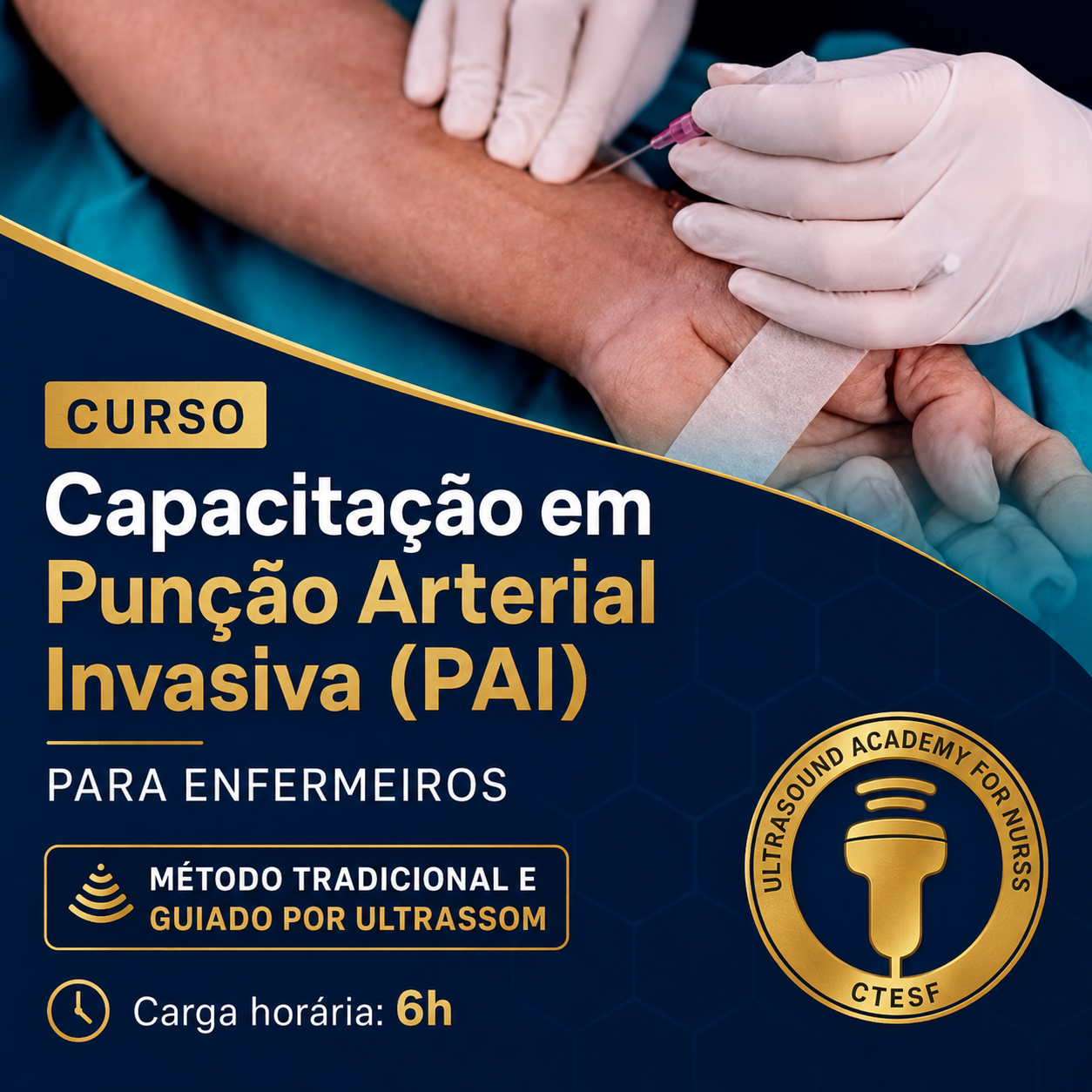 Capacitação em Punção Arterial Invasiva (PAI)